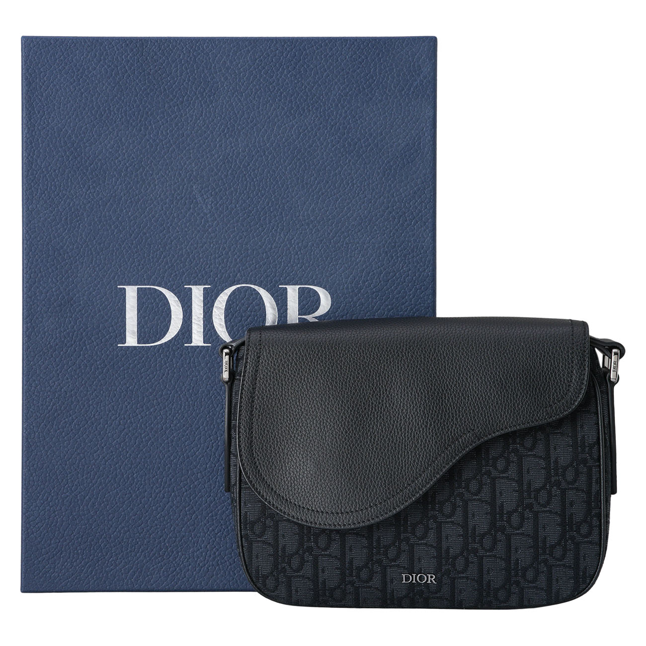 CHRISTIAN DIOR(USED)디올 옴므 새들 메신저 백